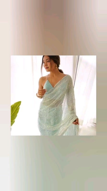 Meesho party wear saree