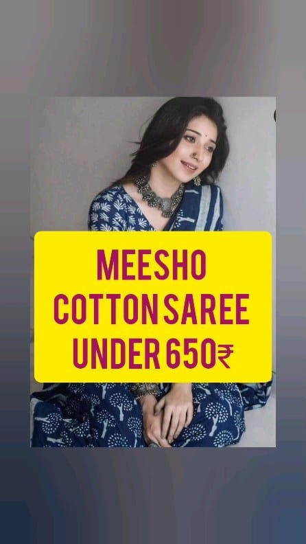 Meesho saree