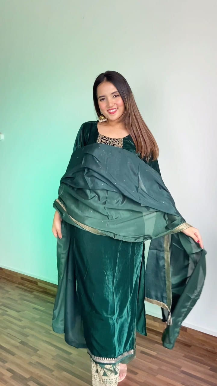 Green Kurta Suits ✨
