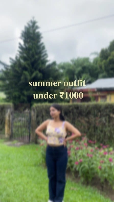 Summer outfit under rs1000