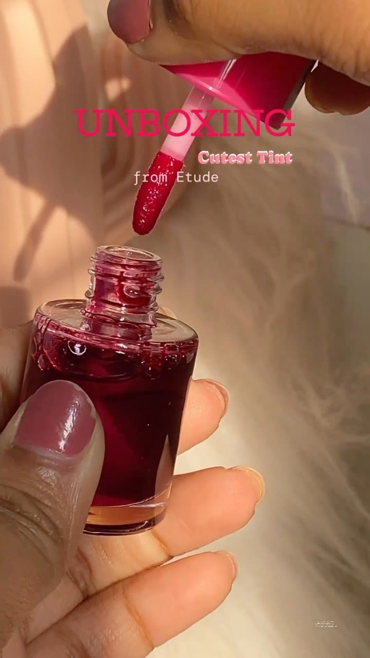 Cutest Lip and Cheek Tint for daily use 🍓✨