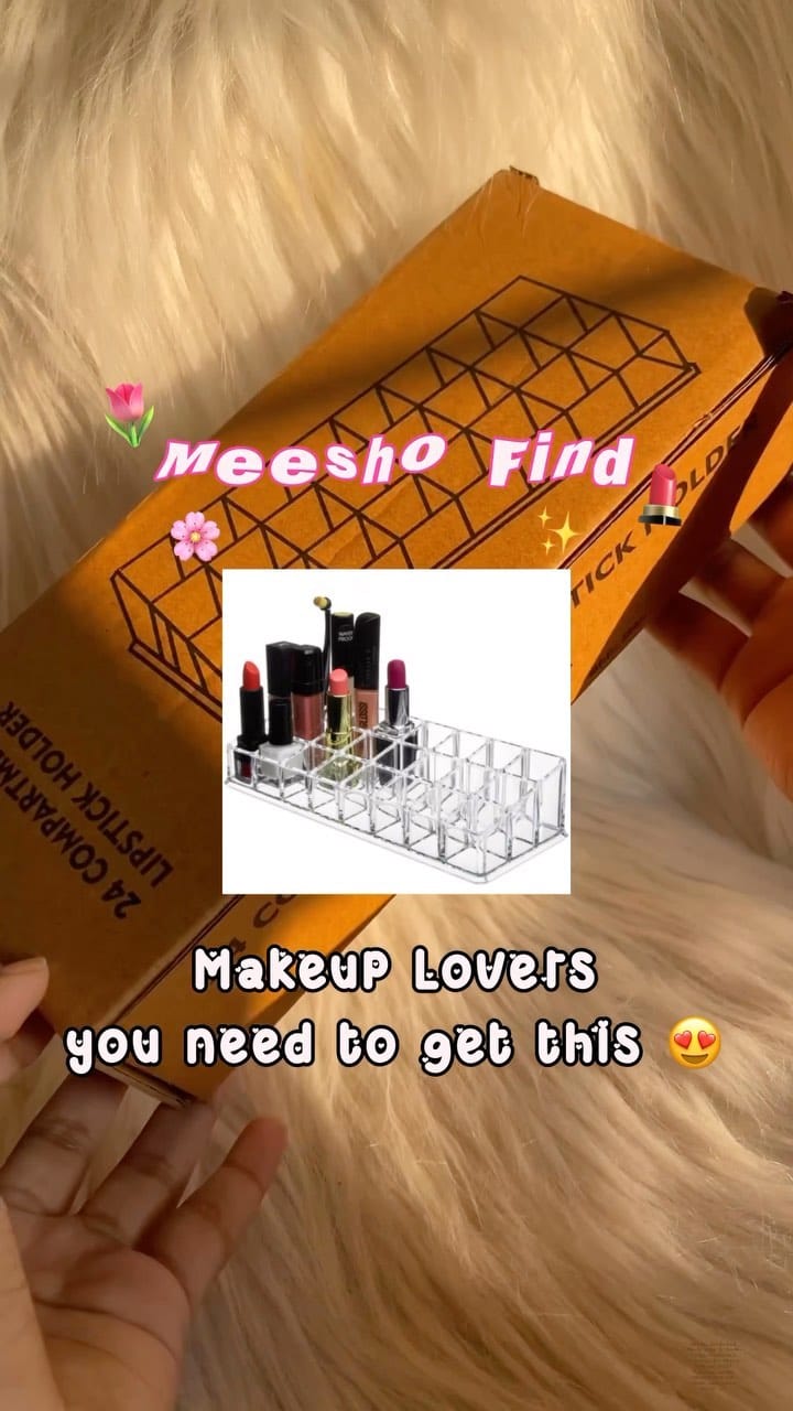 Lipstick holder from Meesho 🔥🩷