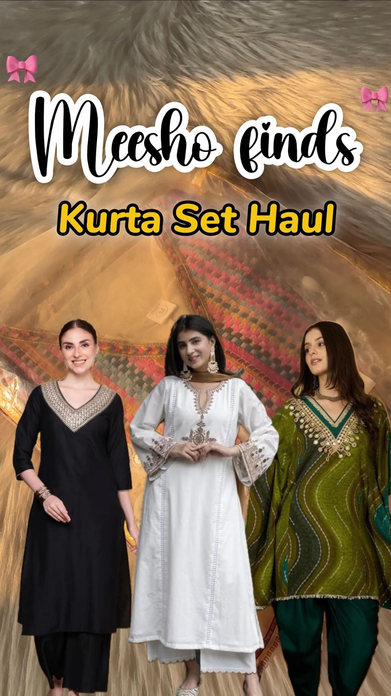 Comment “DM” or Send this reel to me to get link🤍
Jhumkas haul from Meesho🤩
These are highly recommended🌟🙌🏻
@meeshoapp 
.
.
.
.
.
.
Kurta set, Meesho jhumka haul, Meesho findsviral traditional earrings, meesho ethnic finds, meesho ethnic Jhumkas, Meesho, kurta set from Meesho, meesho long earrings, meesho Kashmiri earrings, ethnic wear, festive wear, Indian ethnic wear, Indian fashion, Indian festive wear, fancy blouses, designer blouses, navratri blouses, garba night, meesho try on review, partywear blouses }
.
.
.
.
.
.
.
.
#jhumkas #whatiorderedvswhatigot #ethnicwear #meesho
#flipkartfinds #festivewear #pinteresty #cutefinds #budgetfriendly #vase #reelsinstagram #reelkarofeelkaro #reels #jhumka #flipkartfashion #reelitfeelit #explorepage #decorideas #influencer #explore #viral