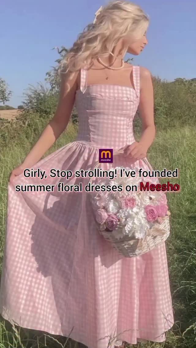 Floral dresses 😻🌺comment "link" for link or share this reel in my DM
.
.
.
.
.
.
.
.
.
.
.
.
.
.
.
.
.
.
.
.
.
.
.
[ Meesho, meesho under budget, winter cute top, tranding reels, chaniya choli, garba outfit, meesho outfit, kurta set, garba skirt, Myntra sale, korean tops, korean outfit,  short kurti, shoe, fashion, viral reels, makeup, outfit under budget, Flipkart, nykaa,
.
.
.
#explorepage #foryoupağe #boostyourreel #trandigreels #̤v̤i̤r̤a̤l̤r̤e̤e̤l̤s̤ #chaniyacholi #garbaoutfit #womenwear #goodfashion #fypreelsinstagram #koreantops #meesho #underbudgetfinds #dailygrow #instaviews #boostmyreels #inspretion #fypppppppppppppppppppppppppppppppppppppppppppppppppppppppppppppppppppppp #modestwear #genz #fypreelsً #wishlink #fypageシ゚