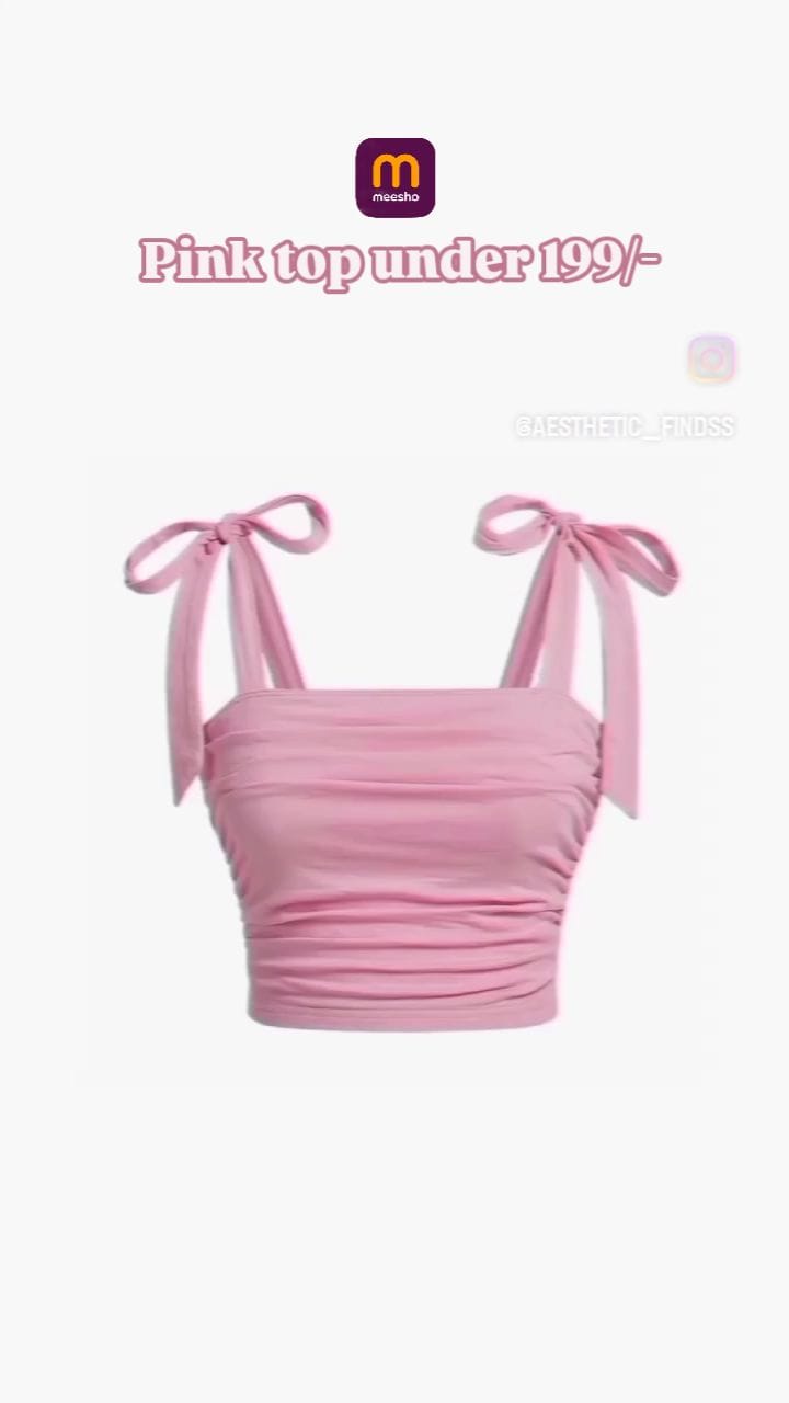 comment " link " >> for links 🦢 or share this reel in my DM
.
. 
.
.
[Share with your friends🎀]
[Save for later girliss]
[Pinterest inspired]
.
.
. 
.
.
.
.
.
.
. @meeshoapp
.
.
Tags:
fashion outfits
indian outfit ideas
affordable fashion
wishlink finds
trending fashion
OOTD ideas
aesthetic outfits
bag styling ideas
reels fashion content
fashion haul
styling tips for girls
trending dresses
best budget outfits
Meesho finds
Flipkart finds
Myntra fashion
Meesho top
Tops
.
.
.
.
 #fashionstyles 
#aesthetic
#pintrestyfinds
#womenoutfits 
#fashionreels
#trendingreels
#reelitfeelit
#pinterestinspired
#affordablefashion
#womentops