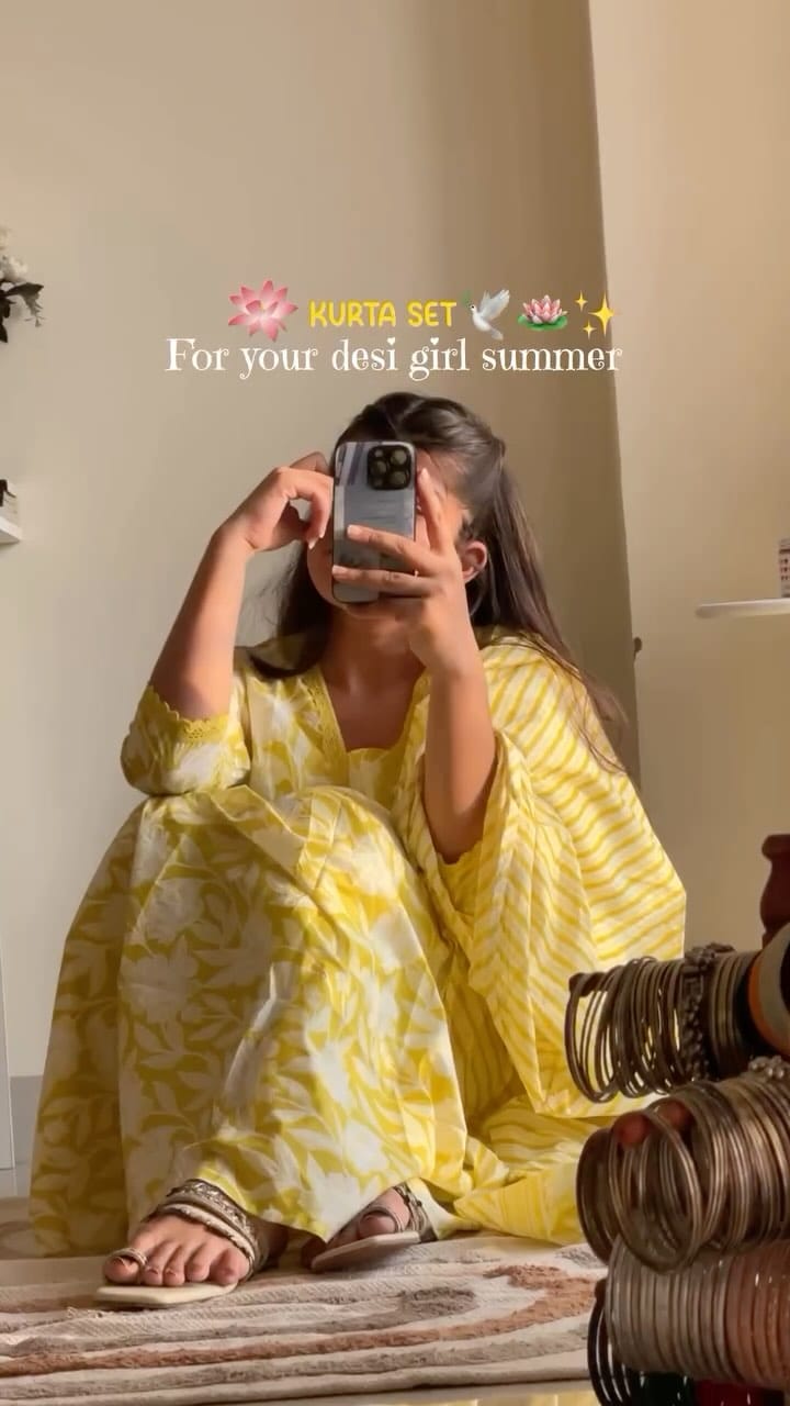 These kurta sets are so pretty and so comfy love all of them 
 Comment for link 🔗 
#ａｅｓｔｈｅｔｉｃ #aestheticedits #aesthetically #myntra #kurtaset #kurtasets #suitsets #cottonsuits #jhumka #chudiyan #outfitinspiration #summervibes #desigirl #desiaesthetic #desicore #myntrahaul #desigirlsummer #desipinterest #reelinstagram #reelindia #desiaesthetics✨️ #pinterestaesthetic #indianaesthetics #explore #sale