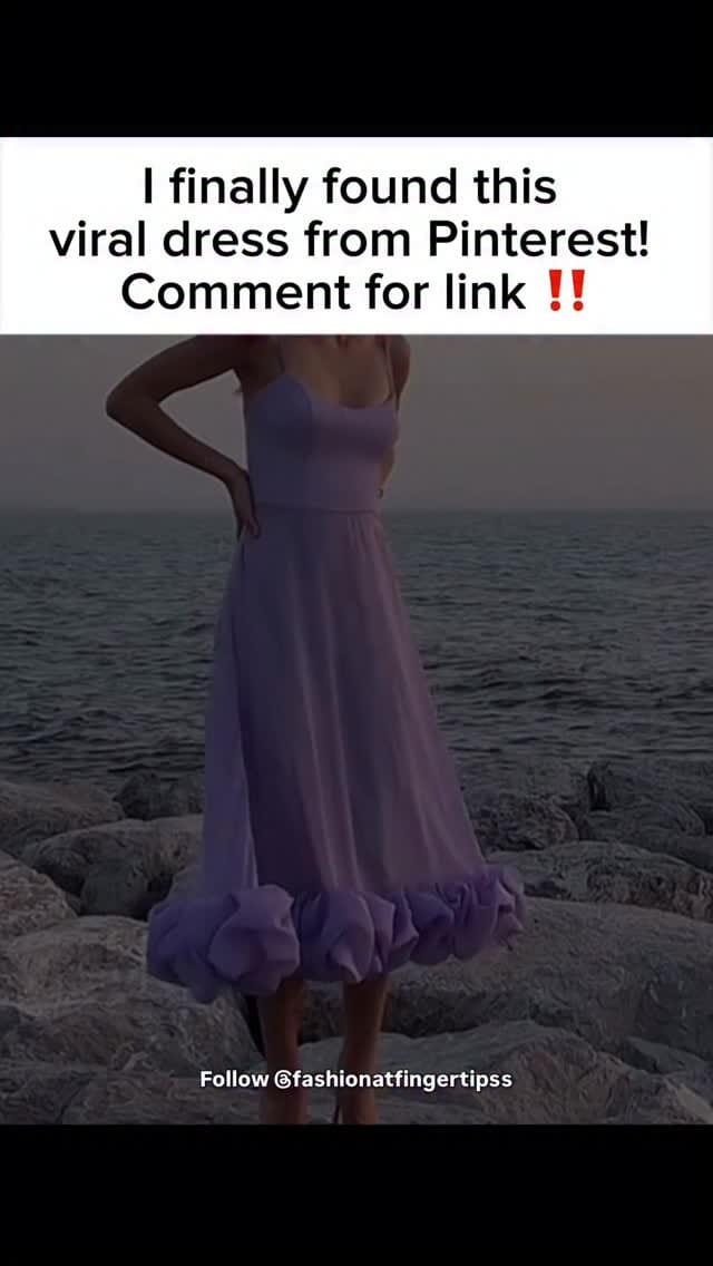 Viral dress from Pinterest 📌