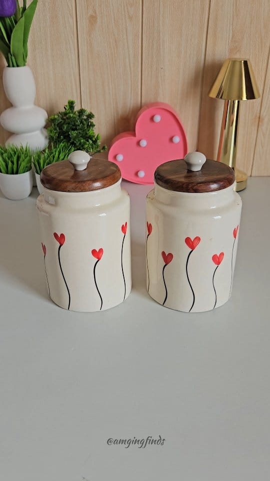 Make sure guyz to follow me before commenting to get the link in your DM ❤️
.
.
.
.
[Meesho viral products, heart design ceramic container with wooden lid, air tight ceramic jar, meesho finds, kitchen storage, capsicum jar, ceramic jar, kitchen jar, pintresty jar, kitchen container, ceramic container, dry fruits container, bell pepper shape container, achar ka dabba, cutest kitchen finds, pintresty kitchen finds,  affordable kitchen finds, affordable salt pepper shaker, aesthetic kitchen Finds, kitchen finds,  salt pepper shaker, meesho kitchen finds, salt and pepper shaker, ceramic salt and pepper shaker, pomegranate shape salt and pepper shaker, cute salt and pepper shaker, kitchen organiser, meesho useful finds, meesho aesthetic finds, must have items, meesho trending products, meesho must have product]
.
.
.
#meesho #kitchenstorage #kitchencontainer #ceramicbox #acharkadabba #ceramiccontainer #pintrestybox #aesthetic #ａｅｓｔｈｅｔｉｃ #aestheticedits #aesthetics  #aestheticvideos  #viralvideo #viralpost
#meesho #meeshohaul #meeshoshopping  #meeshofinds #kitchenfinds #meeshokitchenhaul