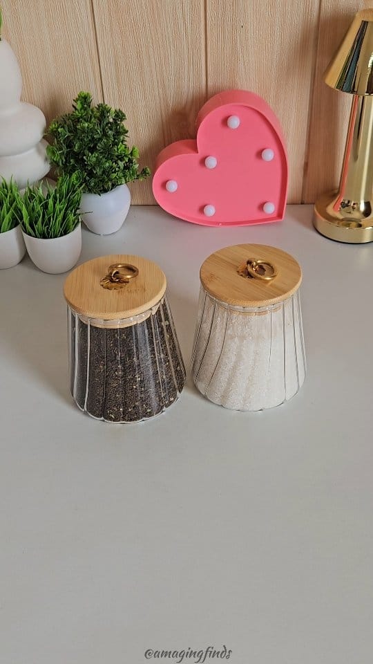 Make sure guyz to follow me before commenting to get the link in your DM ❤️
.
.
.
.
[Meesho viral products, Glass Jar, air tight glass container, kitchen glass jar, kitchen glass storage container, heart design ceramic container with wooden lid, air tight ceramic jar, meesho finds, kitchen storage, capsicum jar, ceramic jar, kitchen jar, pintresty jar, kitchen container, ceramic container, dry fruits container, bell pepper shape container, achar ka dabba, cutest kitchen finds, pintresty kitchen finds,  affordable kitchen finds, affordable salt pepper shaker, aesthetic kitchen Finds, kitchen finds,  salt pepper shaker, meesho kitchen finds, salt and pepper shaker, ceramic salt and pepper shaker, pomegranate shape salt and pepper shaker, cute salt and pepper shaker, kitchen organiser, meesho useful finds, meesho aesthetic finds, must have items, meesho trending products, meesho must have product]
.
.
.
#mcc21daychallenge
#meesho #kitchenstorage #kitchencontainer  #glassjar #glasscontainer #airtightjar #pintrestybox #aesthetic #ａｅｓｔｈｅｔｉｃ #aestheticedits #aesthetics  #aestheticvideos  #viralvideo #viralpost
#meesho #meeshohaul #meeshoshopping  #meeshofinds #kitchenfinds #meeshokitchenhaul