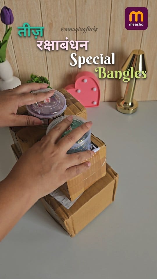 Make sure guyz to follow me to get the link in your DM ❤️
.
.
.
.
.
.
[Meesho viral products, meesho bangles, glass bangles for teej, rakhsha bandhan special bangles, rajwadi bangles, multicolour glass bangles, rajwadi kangan, must have kangan, must have choodiyan, meesho choodiyan, karwachauth ki choodiyan, karwachauth bangles, bangles Haul for karwachauth, marvadi bangles rajasthani bangles, meesho chooda, chooda set, colorful bangles set, bridal chooda, chooda set from meesho, ad bracelets, karwachauth special, green chooda set, ad chooda, diamond chooda, chooda set unboxing, bangles set under budget, affordable chooda, light weight chooda,  designer chooda set, trendy chooda set, viral chooda set, partywear bangles, party wear bangles set, must have jewellery, meesho necklace set, meesho trending products, meesho deals, under budget, viral products, meesho review, meesho finds]
.
.
.
.
#glassbangles #multicolorbangles  #affordablebangles #designerbangles #bangles #bangleset #banglesets #diamondbangles #adbracelet #aesthetic #aestheticvideos #ａｅｓｔｈｅｔｉｃ #viralpost #viralvideo #meeshofinds #meeshohaul #meesho #meeshoshopping