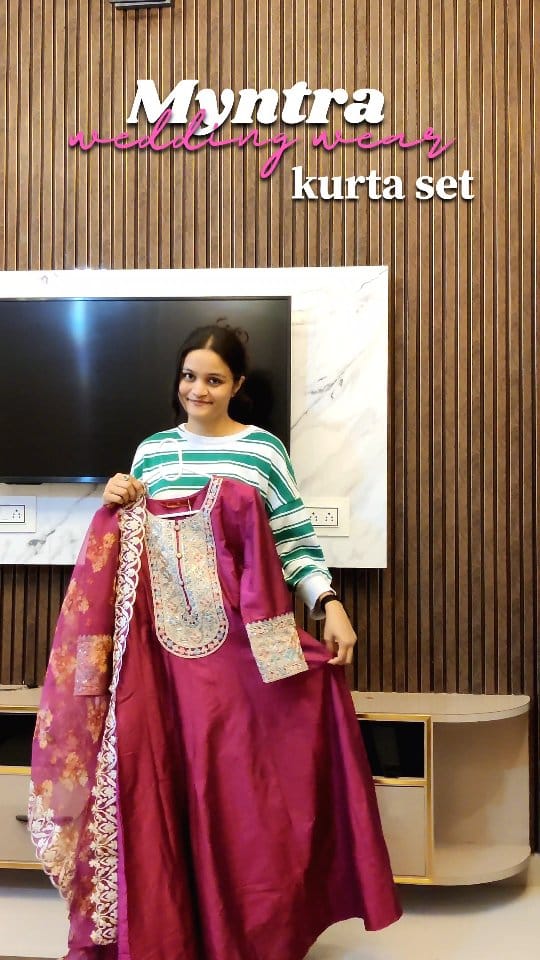 Myntra:- Wedding wear kurta set ✨💜
Comment down "Link" for direct link in your DM 🔗 
.
.
.
.
(Myntrafinds, Myntra, myntra wedding wear , wedding wear, kurta set, kurta haul, wedding kurta set, ethnic wear,indian wear, fashion)
#myntra #kurtaset #kurtasetswomen #wedding #reels #explore #viral #ethnicwear #indianwear #foryou #trendingreels #myntrahaul #myntrafashion #fashion #like #instagram #reelkarofeelkaro #myntrafinds #myntrashopping #indianoutfit #weddingwear #wishlinked #kurtasets #ethnicfashion