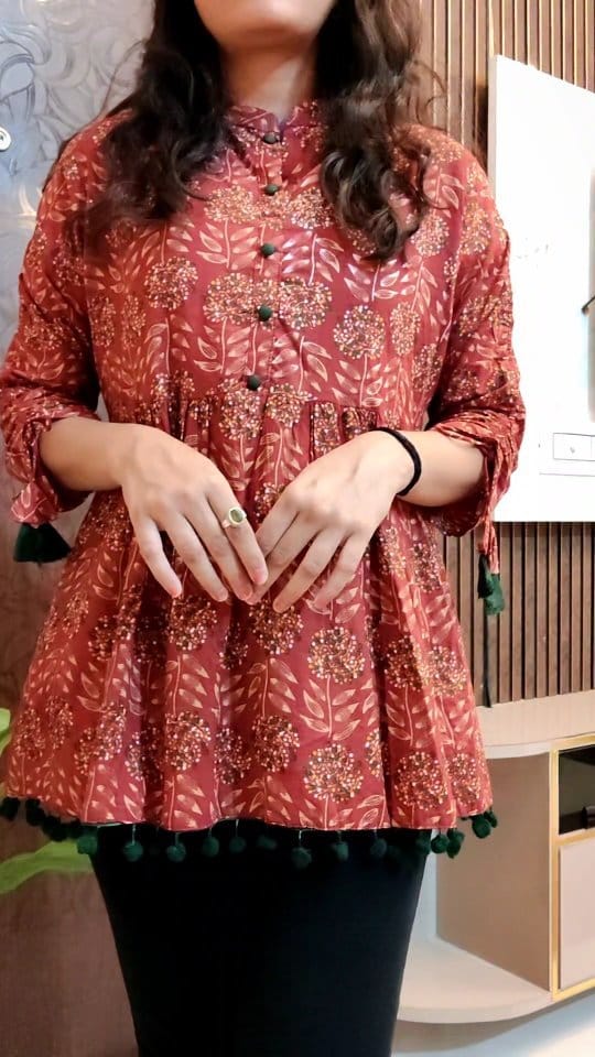 Meesho short kurti #wishlinked