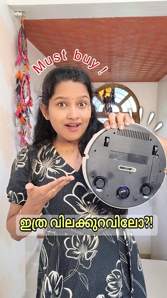 എൻ്റമ്മോ... ഇത്ര വിലക്കുറവിലോ !! 🔥😱 ഇനി Cleaning പരിപാടിയൊക്കെ ഇവൻ നോക്കിക്കോളും🥰 
@meeshoapp
#robotvacuum #vacuumcleaner #vacuum #cleaning #clean #vacumcleaner #sedotdebu #vacuumcleaners #kurumikv #robotvacuumcleaner #housecleaning #home #kurumi #homecleaning #hydrocleaner #robot #dustmite #allergy #dustmites #dust #vacuuming  #doremeeshop #meeshofftheleash #morganandmeeshotel #meemeeshouse  #allie3meeshots #fameeshop #fenmeeshop #lemonlimeeshots #bestmeeshofinds
