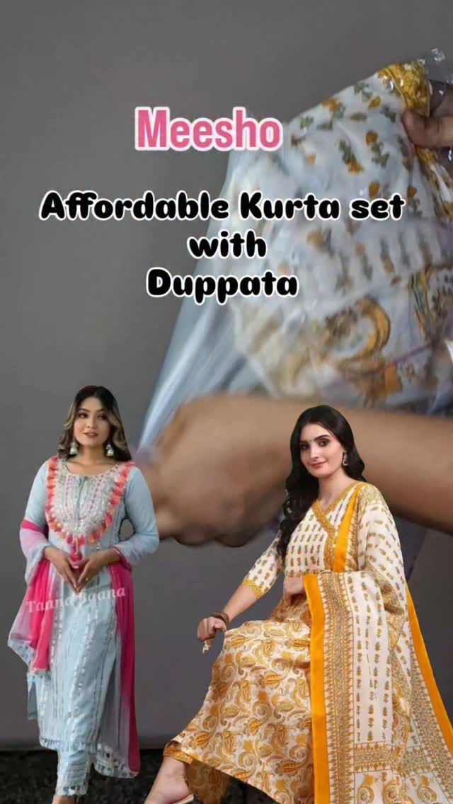 Meesho affordable Kurta set with Duppata | Meesho Maha India Sale live 2 Aug 3 Aug 
Comment for link 
#meesho #kurtasetwithduppata #meeshosale #meeshoapp #meeshocreator #festivefinds #meeshoapp #ankitakaurgadget