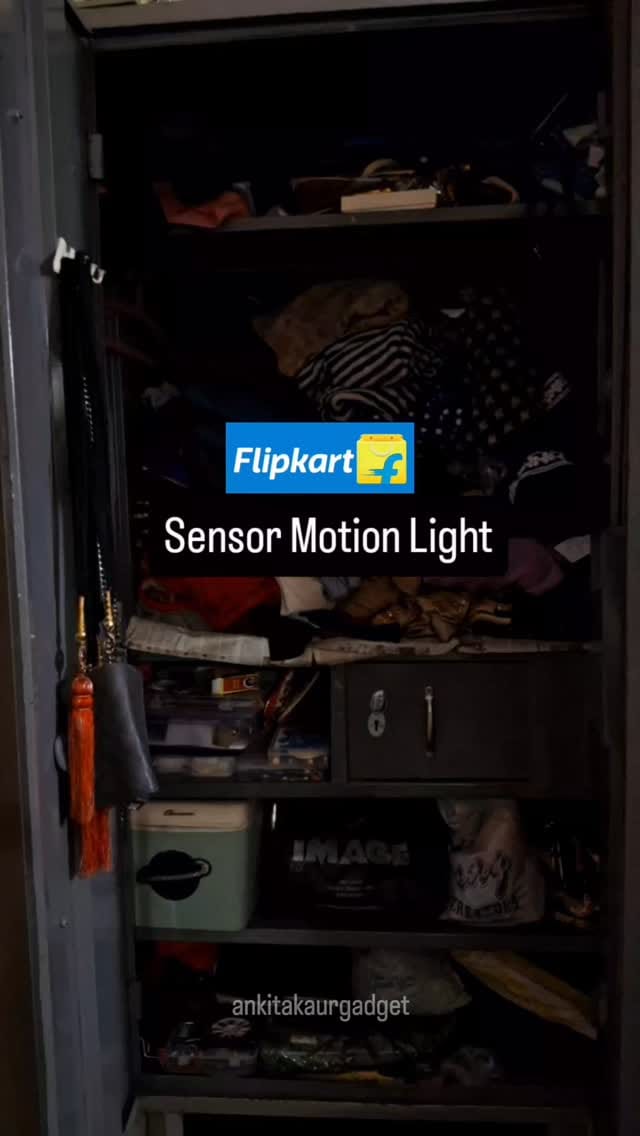 Like 👍 Share 🤗 Save ✉️ Repost ♾️ Follow for more
Comment for link 
Product link in bio
Motion sensor Light
#flipkart #flipkartfinds #products #motionsensorlight #gadget
