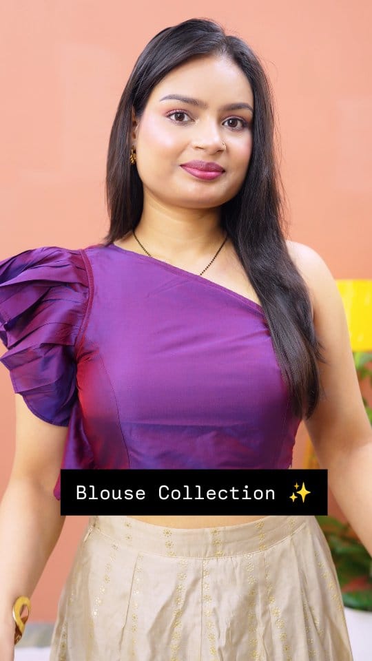 Share my Reel to me or Comment "blouse" for link 🖇️ 
Designer Blouse Collection ✨ 🫰
