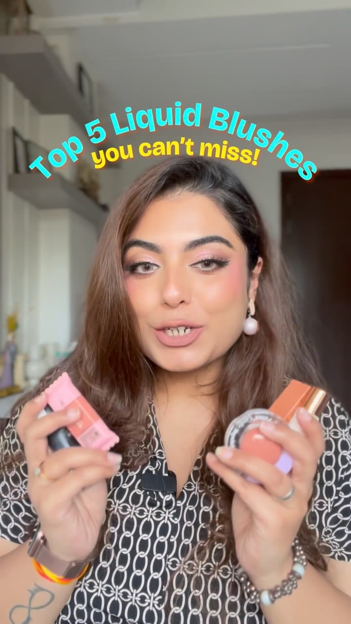 Comment “Link” to get the exact shade link of all the blushes! 🩷✨
I’ve been obsessed with these currently majorly liquid blushes as it stays for a longer time and the pigments are amazing. Let me know which are your favourites? 
•
[liquid blushes, blush, makeup recommendations, makeup guide, makeup tips, makeup reels, beauty tips, beauty recommendations, Nykaa]
