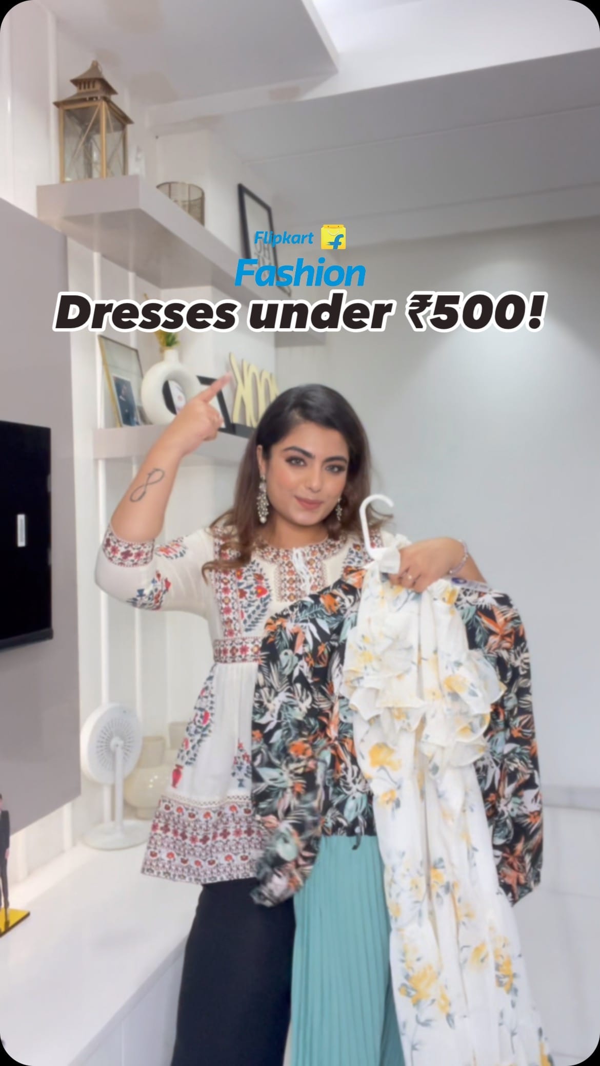 Comment “LINK” to get the link! 
Which is your favorite dress out of the two? You can also join my broadcast channel “Unfiltered Gyaan” for easy and early access to all the shopping links! 🛍️
These are super comfortable and so appropriate for this summer. Also, trying the midi dress thing you guys liked on me! 
#flipkartfashion #flipkart #flipkartoffers #flipkartfinds 
[flipkart fashion, flipkart haul, flipkart dresses, dresses, affordable dresses, trending, trending reels, outfit inspiration, outfit inspo]