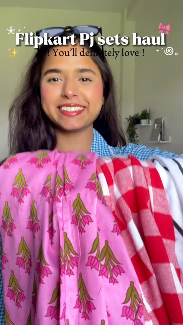 Comment “pj” to get these cutiees 😭💗🤌🏻
Or send this reel in my DMs and make sure to follow me otherwise you won’t get link 🔗 
@flipkartfashionofficial 🫶🏻
Size - L 
[oversized nightsuits, nightsuits, nightsuit haul, cute pi’s, Pinteresty pjs comfortable nightsuit, meesho haul, meesho finds, pis, nightwear, oversized tees , meesho , meesho finds , meesho haul , meesho pj sets ] 
.
.
.
.
#meesho #meeshofinds #meeshohaul
#meeshofashion #affordablefinds #nightsuit #oversizedtee #nightsuits #nightsuitsets #nightsuitsforwomen #cutepjs #pj #pjset #pinterestinspiration #outfitinspiration #reelsinstagram #reelsvideo #reelitfeelit #reelkarofeelkaro #reels
#explorepage #foryou #trend #aesthetic