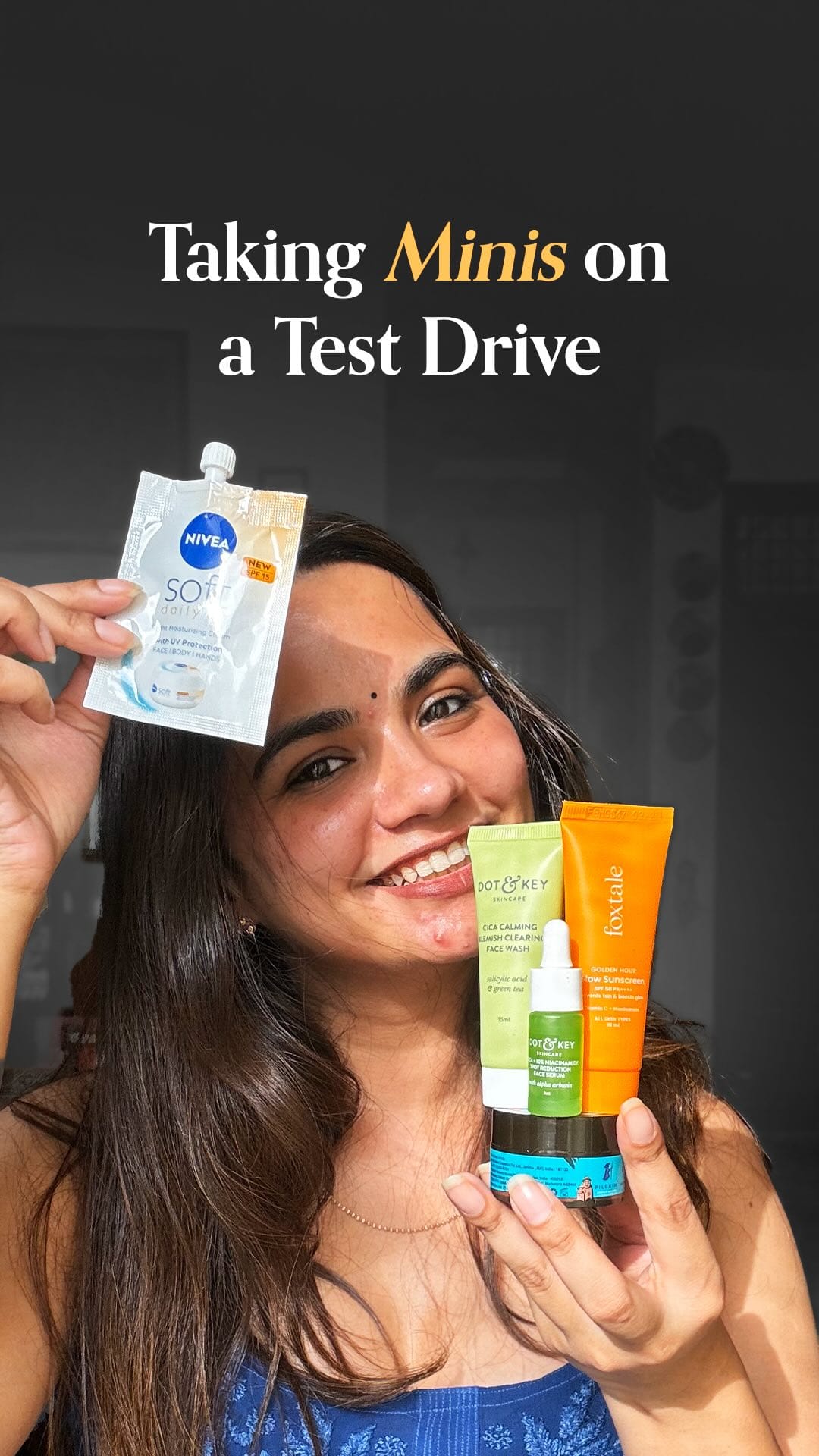 These minis from @getsmytten are definitely a cheat code in my shopping behaviour! 
The packaging is so cute they have my heart 😭😭😭 But the product? The effect? Even Cuter!! 
I think I have tried 70% of their skincare minis already..hehe 🤭
Comment link and I’ll send you the link to Smytten minis 🫶🏼
#Smyttenminis #trybeforeyoubuy
[ Skincare, online shopping, try before you buy, trial packs, try it all ]