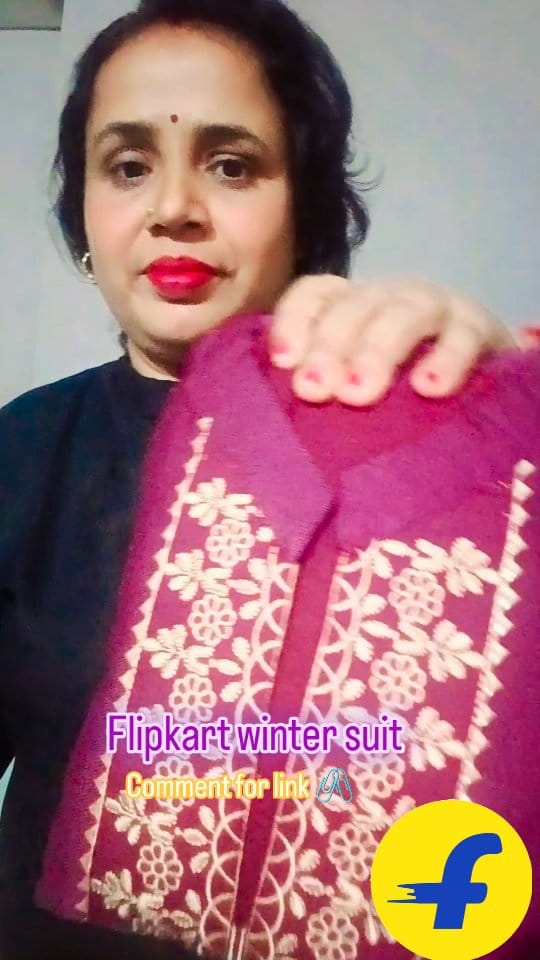 Comment for link 🖇️Flipkart winter suit #flikarthaul #flipkartwintersuitset #trendingsuit @flipkart @connect.wishlink @bableejha_official_vlog