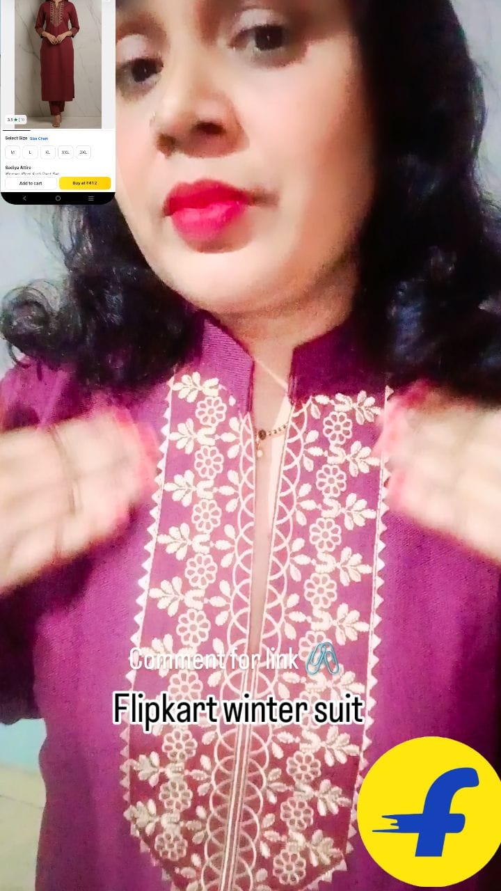 Comment for link 🖇️@flipkart @connect.wishlink @bableejha_official_vlog #flipkartwintersuitset #flikarthaul #bableejha10m