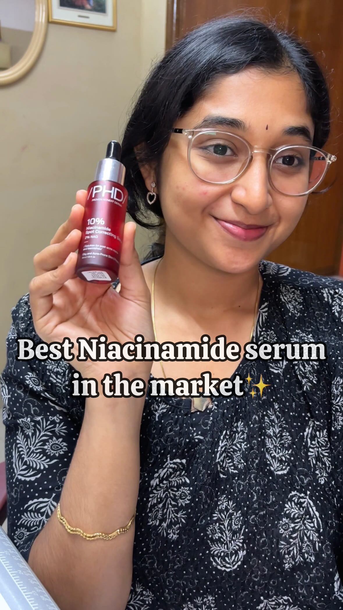 Comment for Link 🔗 
@phdbeautyindia 10% Niacinamide serum is so Lightweight, Fragrance-free, and the price is also affordable! It’s made with dermatologists from India, USA and UK! How cool is that!!! Try and see it for yourself✨
#beautyandlifestylewithishu #explorepage #reelsinstagram #reels #ugc #ugccreator #selfcare #skincaretamil #selflove #skincare #phdbeautyindia #phdbeauty #niacinamide #niacinamideserum #acne #acnemarks #acneproneskin #acnefreeskin #acnetreatment #acnesolution #acnetips #beautycreator #clearskin #clearskintips #glowingskin #niacinamideskincare #serum #faceserum #skincareroutine #skincaresteps