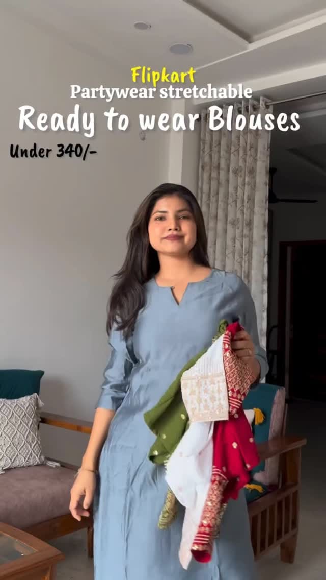 Ready to wear blouses @flipkart