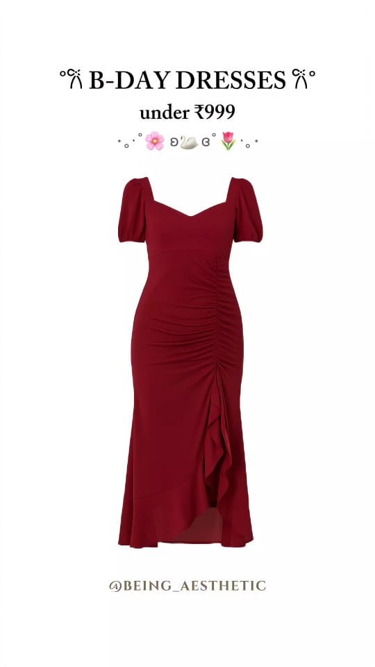 Comment 'DM' /'link' or share this reel in my DM to get this dresses in your DM 🌷🌟
@meeshoapp @flipkart 
----
→ Follow us for more affordable products recommendations 💜
Hashtags:
Dresses, aesthetic, dress, pinterest inspired outfit, meesho finds, affordable dress, Korean fashion, women wear, Korean style, women fashion, outfit, college outfit, casual outfit, trendy fashion, meesho haul, trendy fashion)
#birthdaydress #affordablefashion #under999 #birthdaylook #budgetfashion #fashionreels #ootd #viralreels #reelstrending #styleinspo #AmazonFinds #MeeshoStyle #FlipkartHaul #affordableoutfit