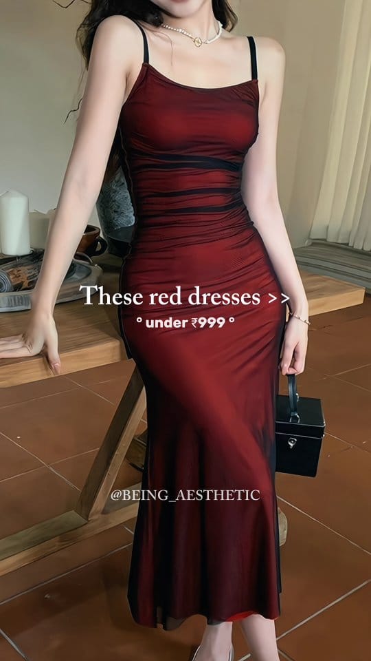 Follow and comment 'red' for the links🎀✨
@meeshoapp
@flipkart 
@savana 
_________
Dresses, aesthetic, dress, pinterest inspired outfit, meesho finds, affordable dress, Korean fashion, women wear, Korean style, women fashion, modest dress, outfit, college outfit, casual outfit, trendy fashion, meesho haul, trendy fashion)
__________
#explorepage #newreels #trendingreels #trendingsong #instagood #instagram
#trendingreels #trendingsongs #instadaily #explorepage #explore #ootd #fashion
#meeshohaul #meeshotrending #meeshodressunder500 #meeshodresses
#meeshobootshaul #meesholongdress #meeshoaffordablehaul #meeshobodycon
#meeshofinds #meeshocroptops #meeshodress
#meeshodressesunder500 #meesho #meeshodreseshaul #meeshobodycondress
#meeshococktaildress #collabwithmeesho
#meeshofod #dailyreels
