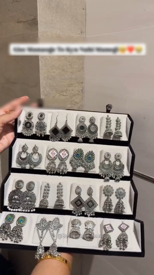 Jhumka Box Set 😊👍 Comment For Link 
#earring #jhumka #girlsfashıon #reelsviralfb #trending #onlineshopping #sale #virals