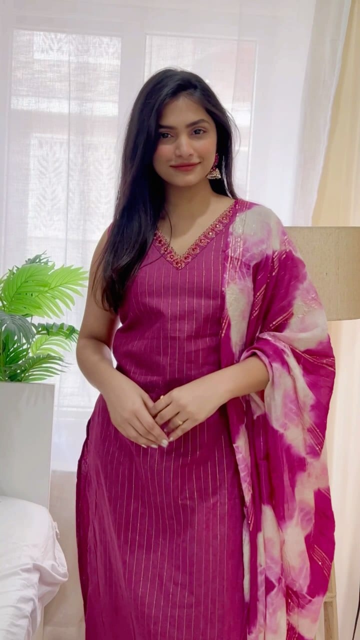 Everyone’s been asking about this pink kurta set✨ 
Comment for links🔗
[myntra finds, myntra kurta set, kurtis, stylingtips, styling video, myntra]
#clearingdrafts #kurtaset #myntra #myntrafinds #myntraendofreasonsale #myntrafashion #myntrakurtasets #trendingreels #explore #reels #feed #stylingtips #styling #trending