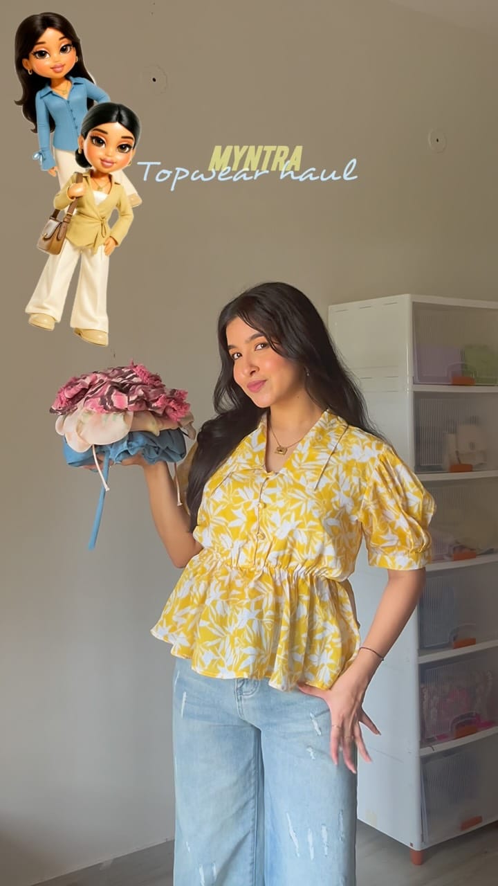 Myntra finds: Topwear haul 
• Comment down “top” or share this reel with me 
.
.
.
.
.
[topwearhaul,myntrafinds,myntratops,topshaul,bratzdoll,explorepage,reelsfeed,collegeoutfit,Pinterestinspired] @myntra #myntrafinds #tophaul #reelsfeed