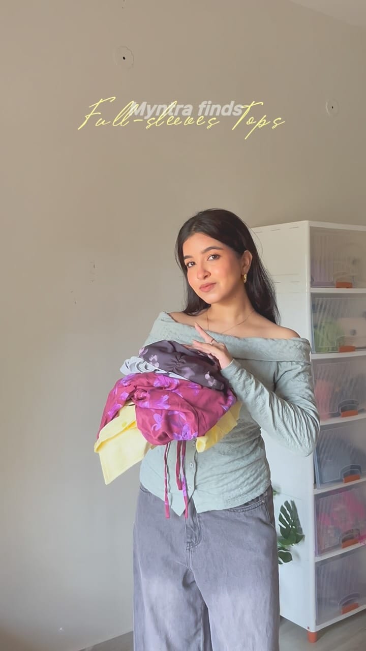 @myntra finds: full-Sleeves Tops under ₹600
• Comment down “top” or share this reel with me 
.
.
.
.
.
.
.
[myntrafinds,topshaul,topwearhaul,topsforcollege,collegwoutfit,modesttop,modestoytfit,nonrevealingoutfit,explorepafe,reelsfeed] #myntrafinds #topshaul #modesttop #modestfits #reelsfeed
