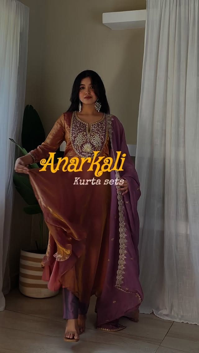 Festive wear Anarkali kurta sets 
• comment down “anarkali” or share this reel with me 
.
.
.
.
[myntrafinds,flipkartfinds,festiveoutfit,festivewear,festivekurtaset,kurtaset,anarkalisuit,anarkali,anarkalikurta,anarkalikurtaset,explorepage,reelsfeed] #anarkalisuits #reelsfeed
