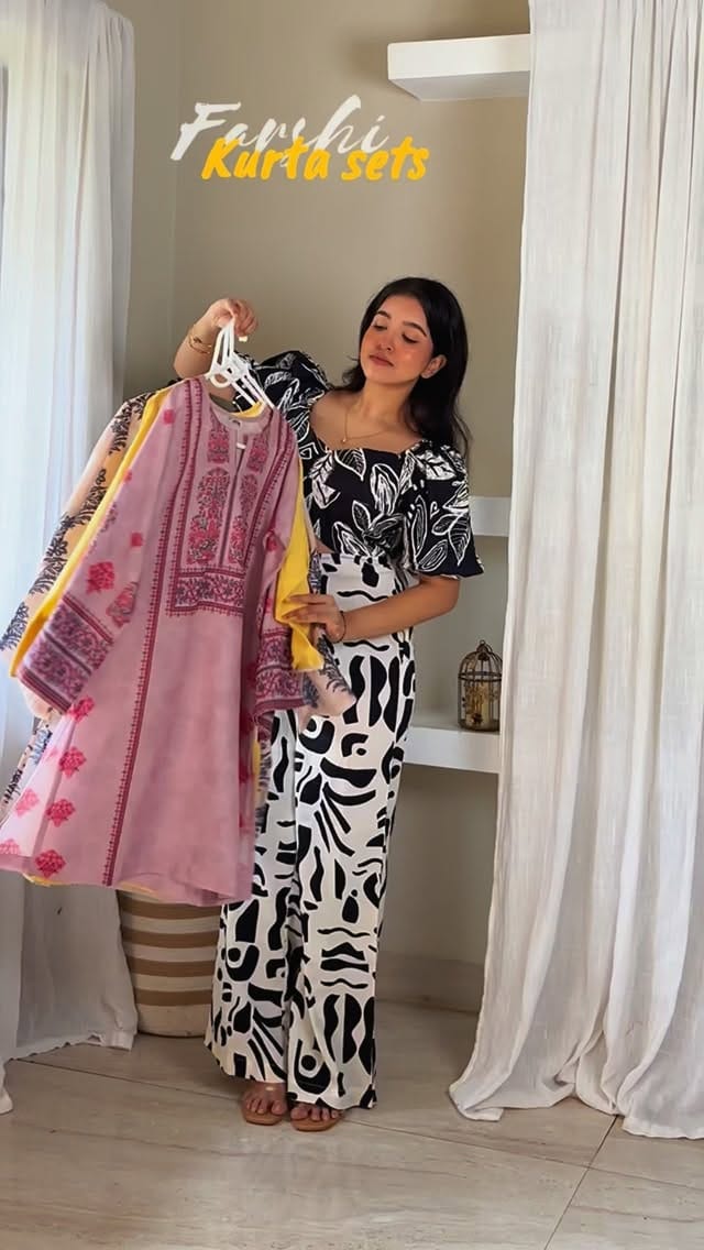 Farshi Kurta sets 🤍
• Comment down “farshi” or share this reel with me 
.
.
.
.
.
.
.
.
[farshisuit, farshi kurta set, farshi salwar, kurtasetshaul, kurtasets, kurta sets for office, office wear, office outfit, explore more, explore page, reelsfeed] @myntra #myntrafinds #farshisuit #explorepage #reelsfeed