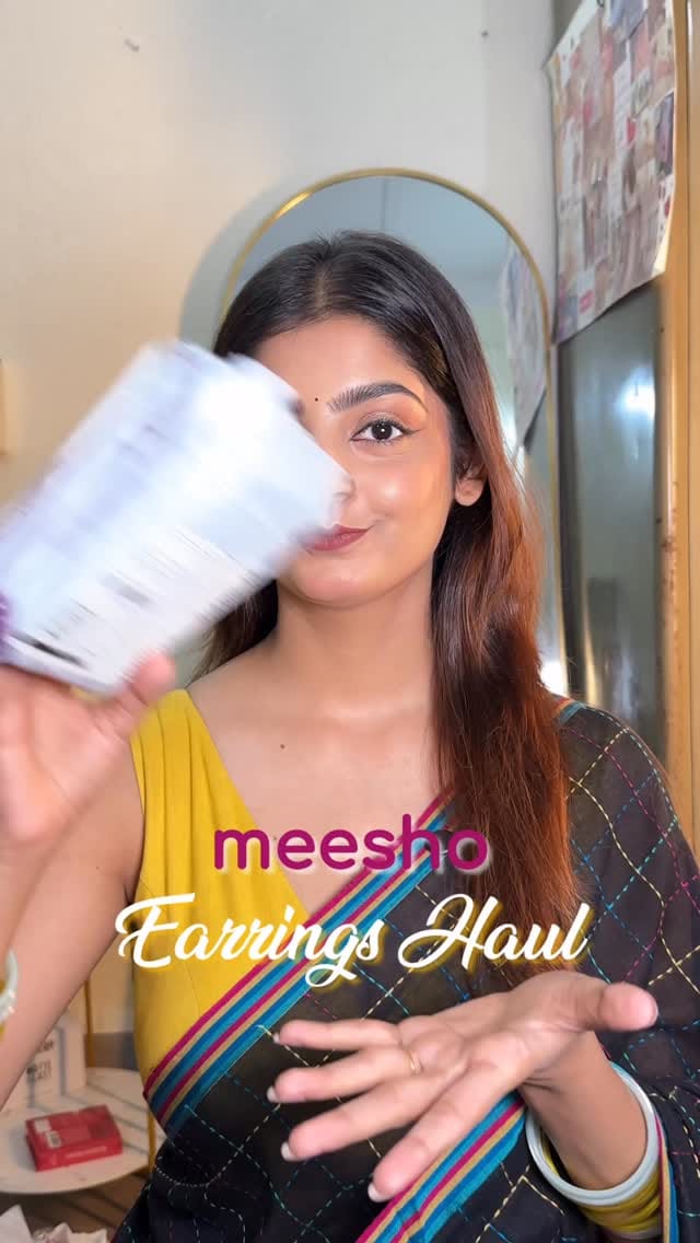 Comment for the link 🔗 
.
.
.
.
Earrings, meesho finds, gold plated earrings, affordable earrings @meeshoapp