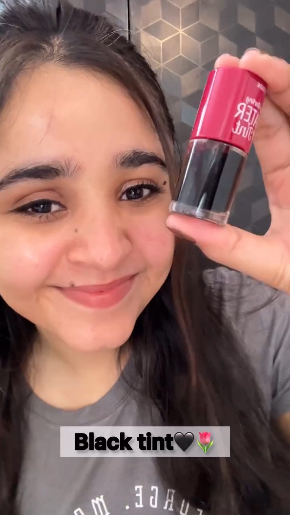 #unsponsored - Black tint? Perfect Tint♥️!
Brand - @etudeindia @etudeofficial @etudeofficial.global @etude_influencer 
#etudetint #watertint #watertintetude #watertintetudehouse #tinted #cheektint #cheektintph #cheektints #liptint #lipandcheek #lipandcheektint #lipandcheektintph #lipstains #cheekstain #affordablemakeup #affordablemakeupindia #nykaaland #affordablemakeupstore #drugstoremakeup #drugstoremakeuphaul #amazonfinds 
This content is related to makeup, affordable makeup, affordable makeup finds, water tint, lip and cheek tint, lip stains, ph tints, drug store makeup, amazon finds, amazon must haves, etude water tint, viral products, unsponsored, honest reviews