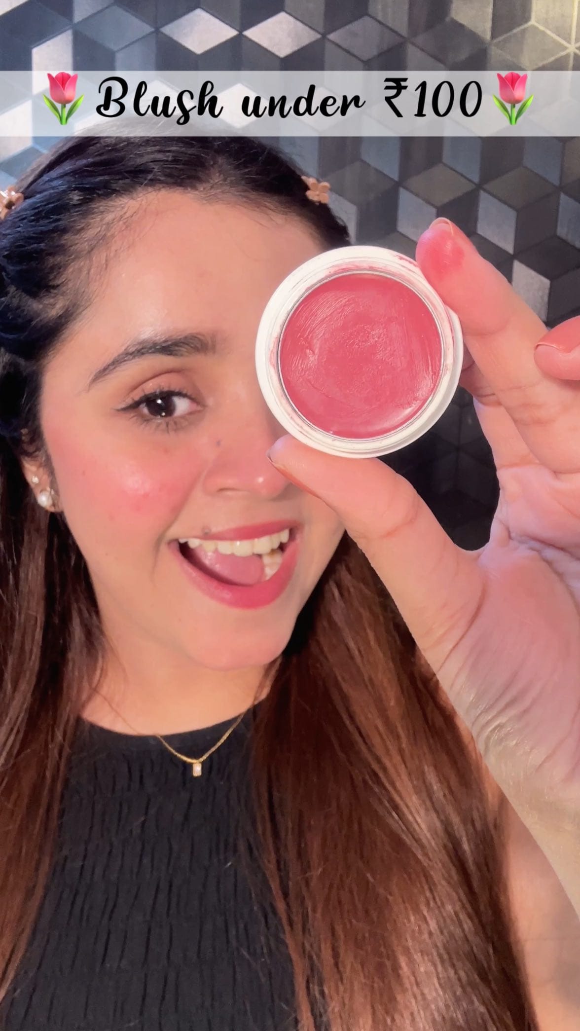 #unsponsored - Comment “Blush” for link🌷✨
Brand - @insightcosmetic 
#blush #blushblindness #winterblush #wintermakeup #affordablemakeup #trialreel 
This content is related to winter makeup affordable makeup products blush under rs 100 cream blush indian makeup brands winter skincare viral products free makeup