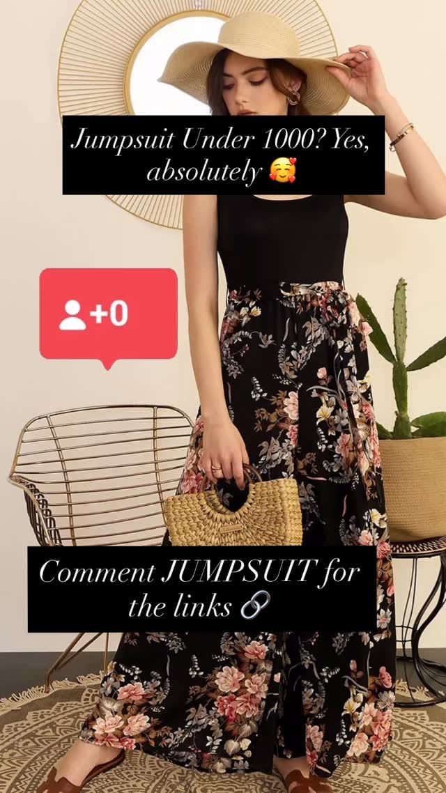 Come slay with me by just commenting JUMPSUIT on this post , get your links🔗 in your DM 📩 and shop with me this gorgeous jumpsuit using benefits of payday sale on MYNTRA 😍💃🛍️
Follow @blurbzhive for more updates on sale & fashion tips 🔥👀
#jumpsuit #myntrajumpsuit #floralprint #multicolor #comfy #classy #outfit #myntra #myntrafinds #trendsetter #fashiongoals #explorepage #followme #wishlink #wishlinked @myntra @myntrafashionsuperstar @connect.wishlink @wishlink_productlinks @wishlink_creator @shop.wishlink