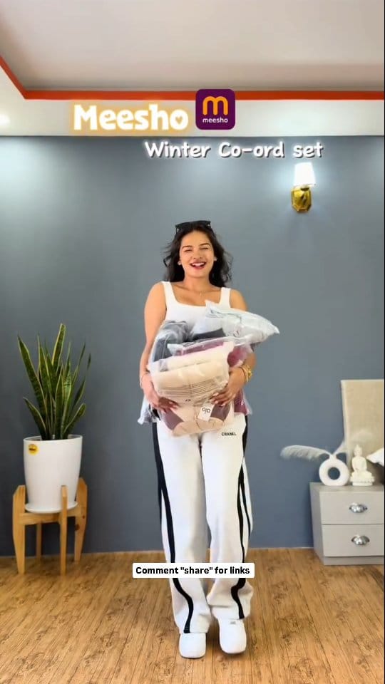 Comment "Link" & I'll send you the exact product
Likes
Winter Co-ord Sets That Look Premium... But
Price Is SHOCKING! 🫢💫
* @meeshoapp
Save this reel before it goes viral ! 🌸✨
[ Meesho winter co ord set, winter co ord for
women, Meesho haul, winter outfit ideas,
affordable winter set, co ord set under budget,
winter fashion for girls, trending co ord set,
Meesho winter wear, winter comfy outfit, stylish winter set, Meesho finds, winter collection 2025,viral co ord set, budget winter outfit, women's
winter fashion India, winter loungewear set,
Meesho must buy, trending fashion 2025, girls
winter outfit ]
#meeshohaul #wintercoordset
#winterfashionindia #budgetfinds
#meeshoshopping #fashiononabudget
#womenstyleindia #trendingnowindia
#reelitfeelit #viralreelsindia #outfitinspo
#explorepage Hexplorer #fyp #foryou
#meeshofinds