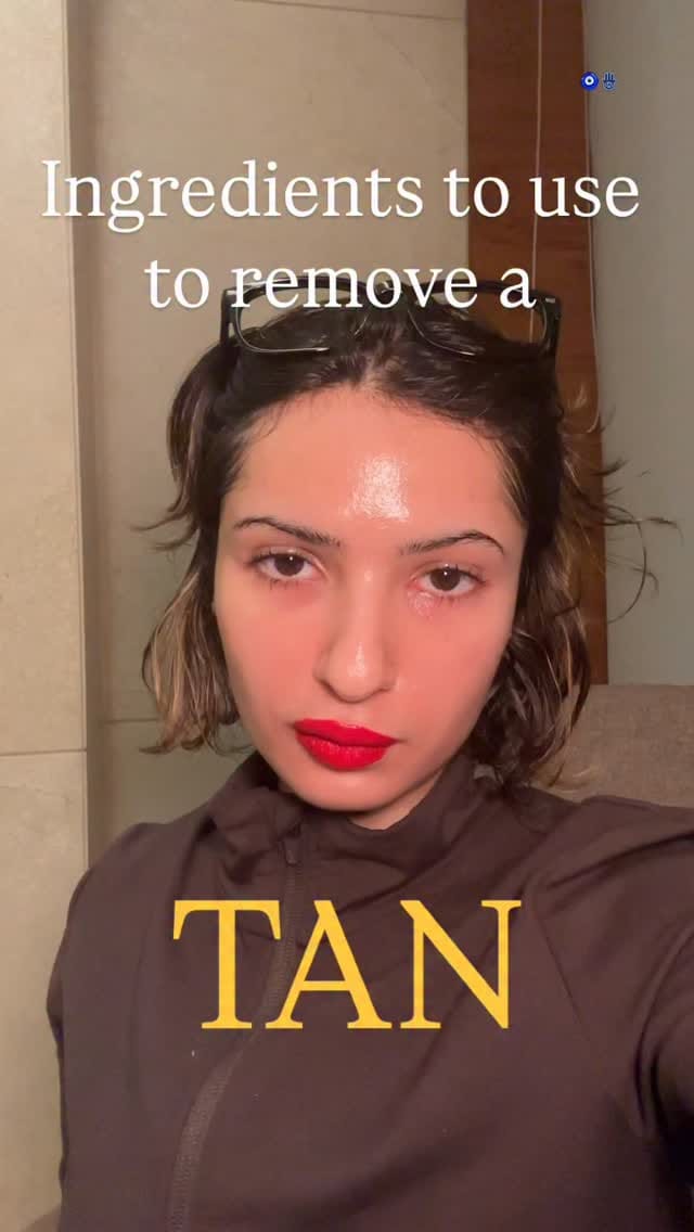 Ingredients help fade and prevent  tanning in a scientific way. 🫶🌸🎀
🧿🪬