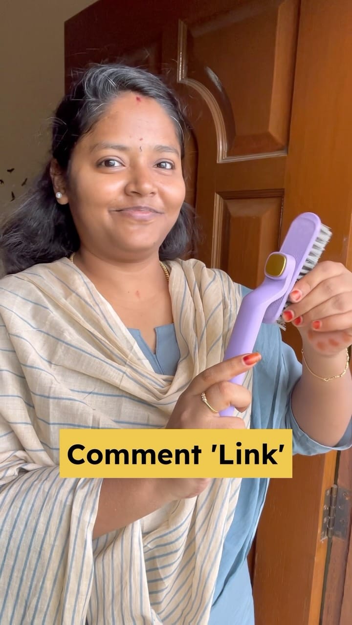 Multipurpose Cleaning brush
Comment 'Link' or Share this reel with me to get the link directly in your DM🫰🏻✨
#Ad #Collab
[Cleaning brush, Multipurpose cleaning brush, Cleaning hacks, Cleaning tips, Home cleaning, Amazon finds, Amazon home finds, Amazon kitchen finds, Amazon bathroom finds, Madurai influencer]
#multipurposecleaner #cleaningbrushes #cleaningbrush #cleaninghacks #cleaningtips #cleaningtime #maduraiinfluencer #amazonfinds #amazonbathroomfinds #amazonkitchenfinds #homecleaning