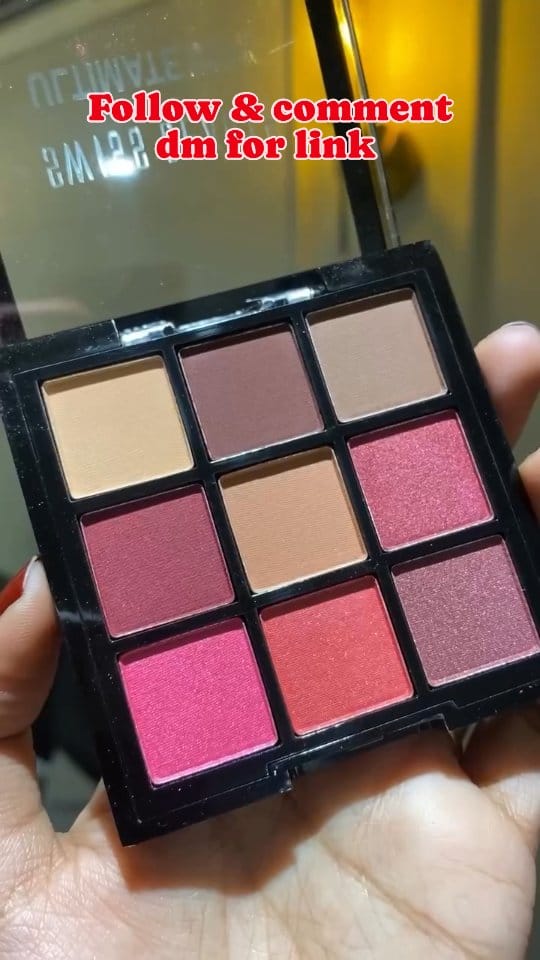 Follow & comment for link 
#makeuprevolutionindia
#makeuprevolution
#glameyes
#makeuplooks
#makeup
16
#eyeshadows
#explore
#luxurymakeup
#fyp
#trendig
#reel
#ugccontentcreator
#ugc #cheery96k #eyeshadowpalette