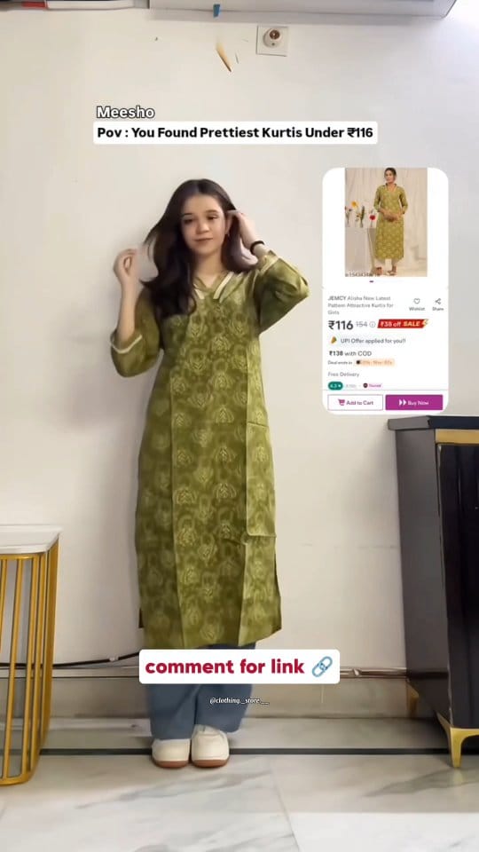 Comment for link 🖇️ 
Meesho finds, meesho viral products, Asmr Unboxing, Asmr video, meesho Unboxing, meesho viral finds, meesho new products, meesho must haves, affordable finds, meesho finds under budget, Asmr community, under budget, under 299, meesho deals, meesho haul, trending audio, meesho, kurti, dress, clothing store, new
.
.
.
#meeshofinds #meeshoviralproducts #asmrunboxing #asmrvideo #meeshoapp #meeshounboxing #meeshohaul #meeshomusthaves #asmrcommunity #underbudget
#meeshoproducts #meeshounder500 #afffordablefinds #kurties #kurti #clothingstore #clothing #new