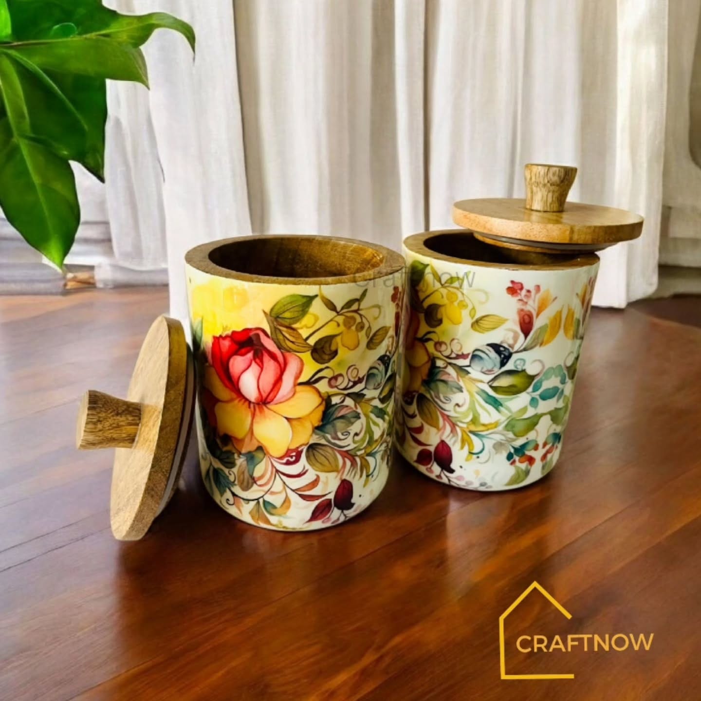 Airtight Wooden Jar Set of 2 ! ✨️
Seal the freshness, steal the spotlight. Whether it’s on your shelf or in your gift bag—heads will turn! ✨️
Comment for link! 🖇
Shop from www.craftnow.in 🛍
For inquiries Contact /WhatsApp us at +918859249509.
We cater to Bulk orders and offer Reselling opportunities as well.
.
.
.
[ Wooden Jars, Airtight Jars, Amazon Find, Kitchen Find, Amazon Kitchen Finds , Storage Box, Floral Prints, Kitchen Useful Products, Unboxing, Craftnow, Trending Reel, Viral Song, Trending Song, Explore Page, Explore, FYP ]
#wooden #airtightjars #storagebox  #trendingreels #viral #trending #explorepage #feed #shopping #foryou #reelsinstagram #cooking #cookingutensil #reels #reelitfeelit #instagram #instagood #musthave #viralreels #kitchenfinds #craftnow #amazon #amazonfinds
#amazonkitchenfinds