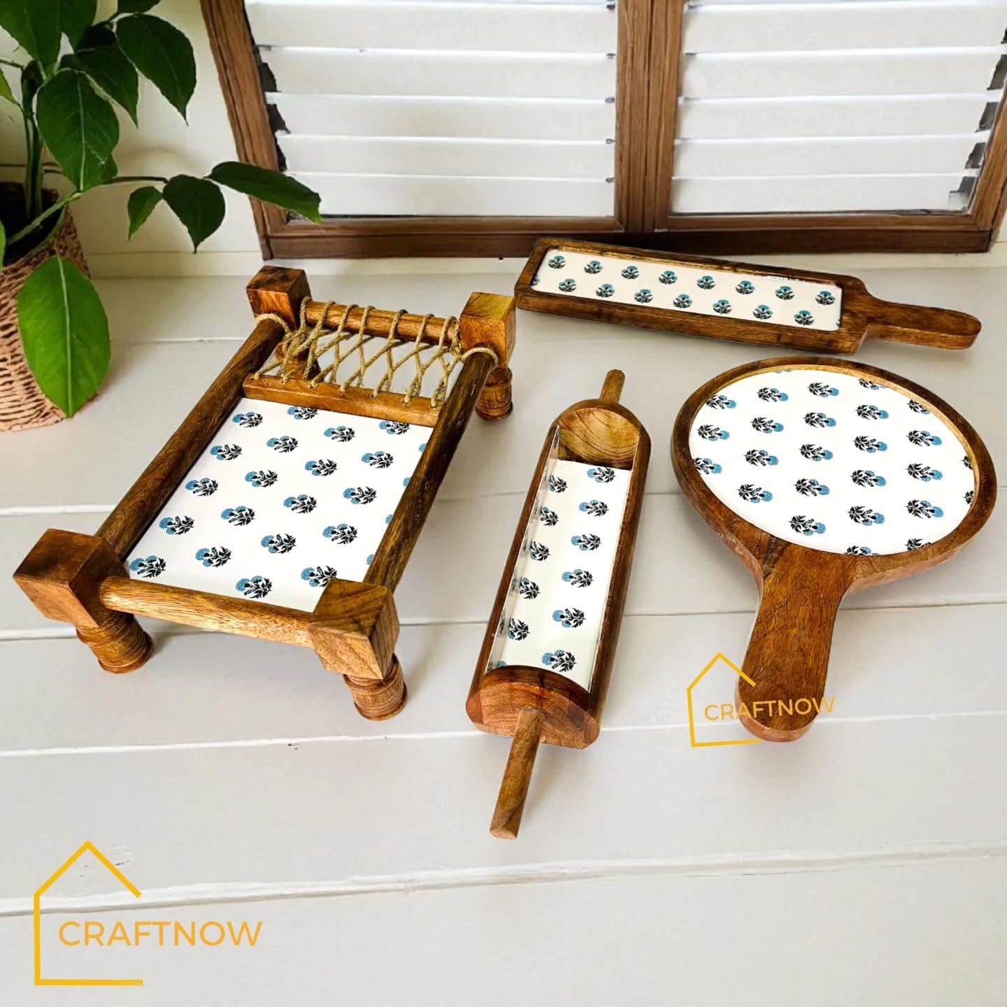 Wooden Serving Platter Set 💛
Because your guests aren’t just here for the snacks ,they’re here to judge your serveware too. 😏
Comment/ DM to Order 🛒
For inquiries Contact /WhatsApp us at +918859249509.
We cater to Bulk orders and offer Reselling opportunities as well.🧿
.
.
.
.
.
.
.
 #dryfruitbox #giftideas #wedding #weddinggifts #returngifts #serving #woodentrays #printedtrays  #gift  #wooden #kitchen #kitchenware  #serverware #traditional #india #indianculture #madeinindia🇮🇳 #IndianArt #home #homedecor #trending #festive #diwali
