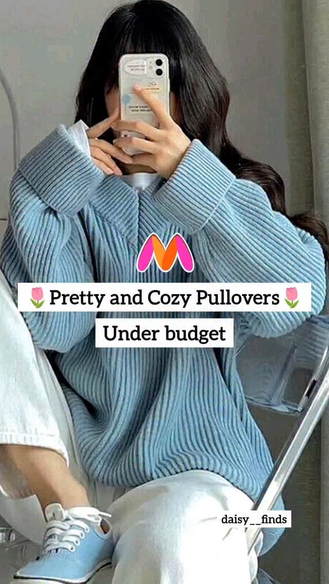 First follow and comment "link"/DM reel (tap on "visit my wishlink" to see all sweaters.
@myntra
#myntra #myntrafinds #winterwear #sweatshirts #cardigan #koreancardigan #myntrafashion #ootd💗 #winterootd #cutecardigan #winterfashioninspo  #pinterestootd #koreanootd #koreanfashionstyle #ᴛʀᴇɴᴅɪɴɢʀᴇᴇʟs #ʀᴇᴇʟsɪɴsᴛᴀɢʀᴀᴍ #reelsinsta  #fashiontrends2025  #explorepageًًً #exploremore✨ #foryoupağe #reelifeelit