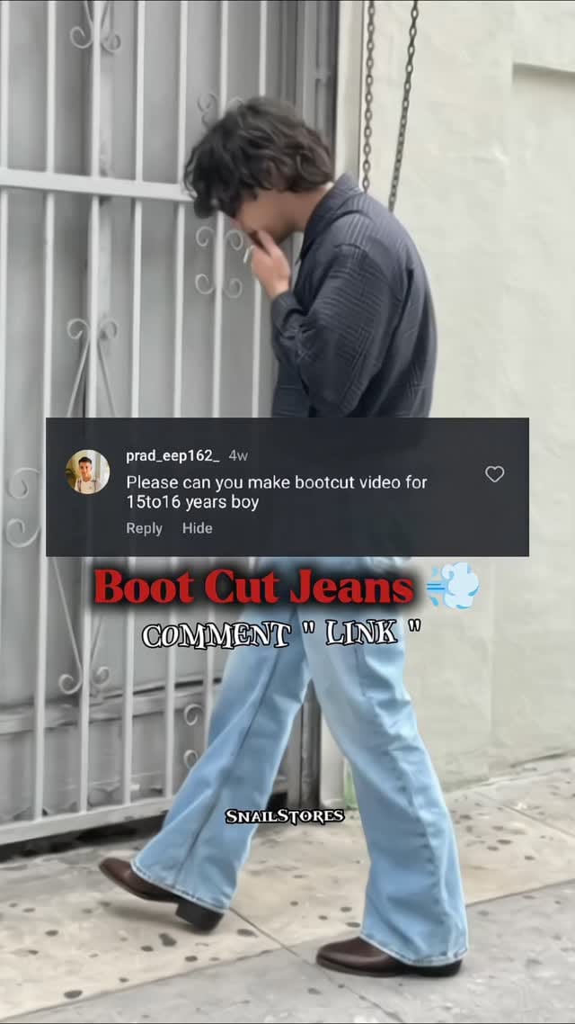 Boot cut pants