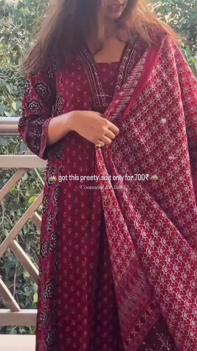 In real it’s too beautiful and comfortable too..
(desi, desi girl, desi fashion, suit, salwar, kurta with dupatta, cotton suit, chudiyaan, jhumka, surajmukhi ka phool, summer, fits, ootd, explore, explore page) 
#viral #viralreels #reelsvideo #reel #reelviral #viralvideos #trendingreels #80s song#fits #ootd #desifashion #suit #outfitideas #outfit #fyp #aestheticedits #explorepage #explore #pinterest #reelsinstagram #desifashion #suit #salwar #cottonsuit #floralcotton #wishlinked